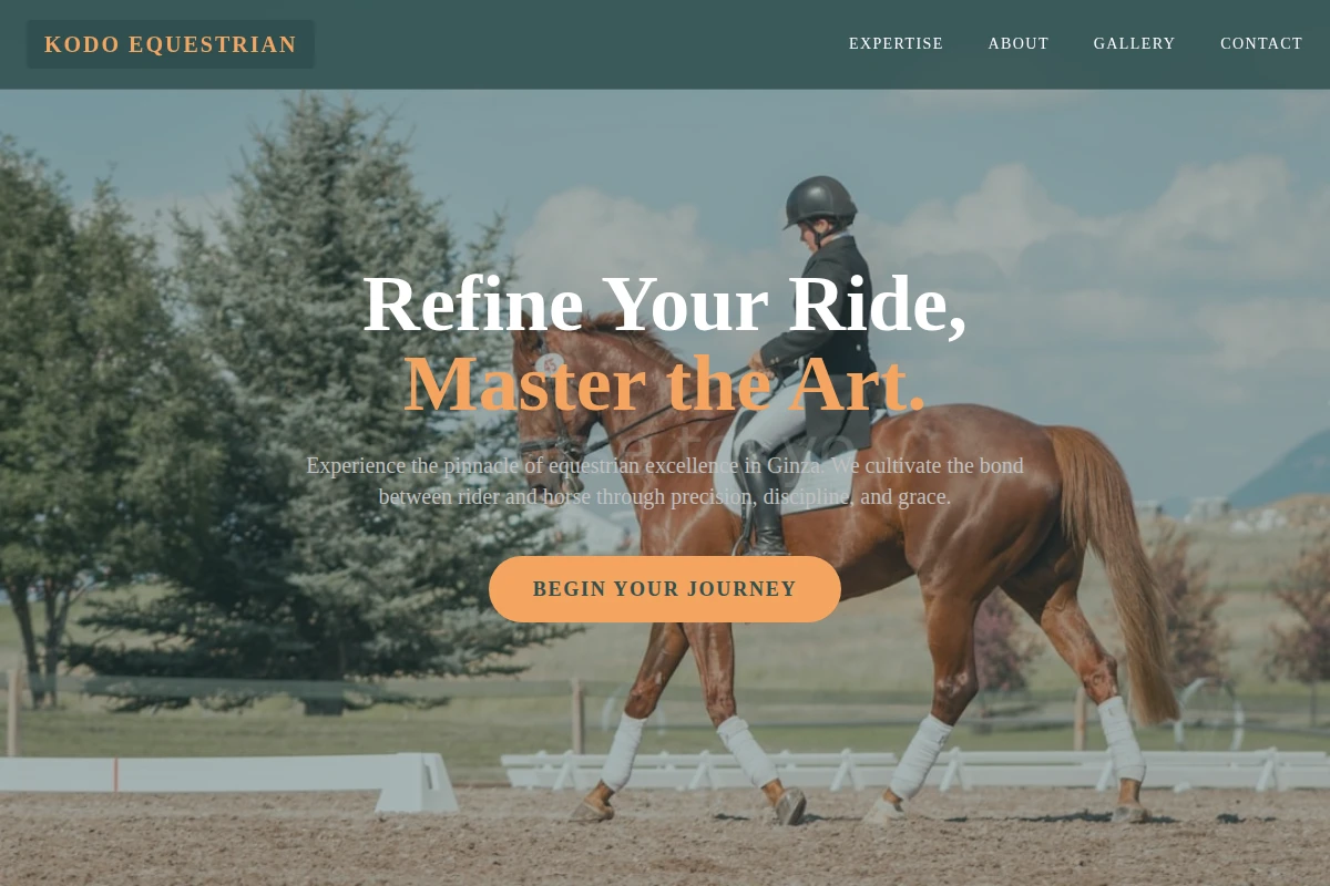Ginza Equestrian
