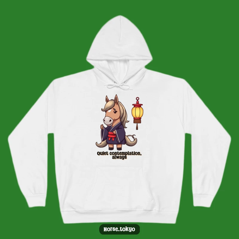 Funny Horse Kimono Hoodie: Cozy Equine Comfort and Style