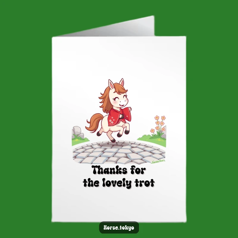 Free Printable Horse Thank You Card - Funny Grateful Downloadable